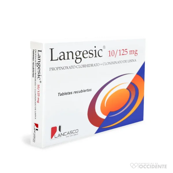 LANGESIC TABLETAS 10/125MG X 10