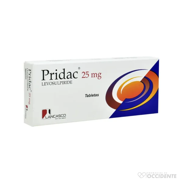 PRIDAC TABLETAS 25MG X 30