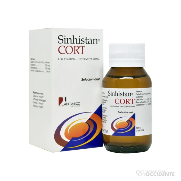 SINHISTAN CORT SOLUCION 5MG/0.25MG x 60ML