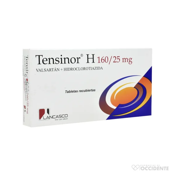 TENSINOR H TABLETAS 160/25MG X 20