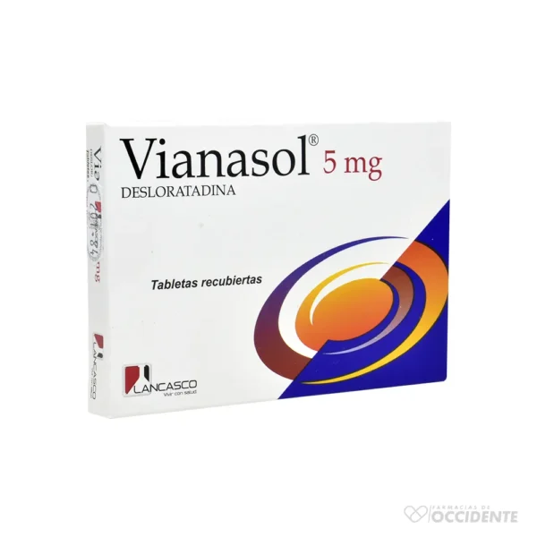 VIANASOL TABLETAS 5MG X 10