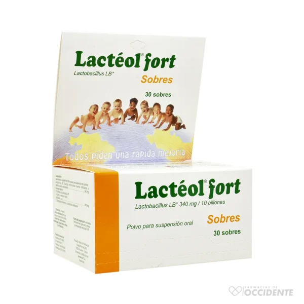 LACTEOL FORT 10B CAPSULAS 340MG x 6