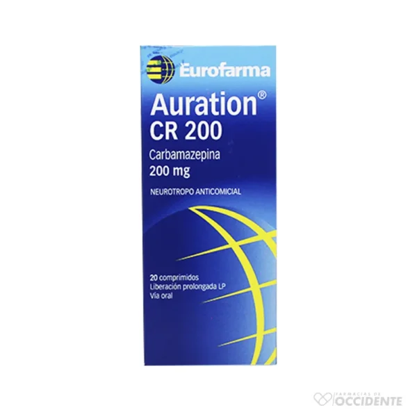 AURATION CR COMPRIMIDOS 200MG x 20