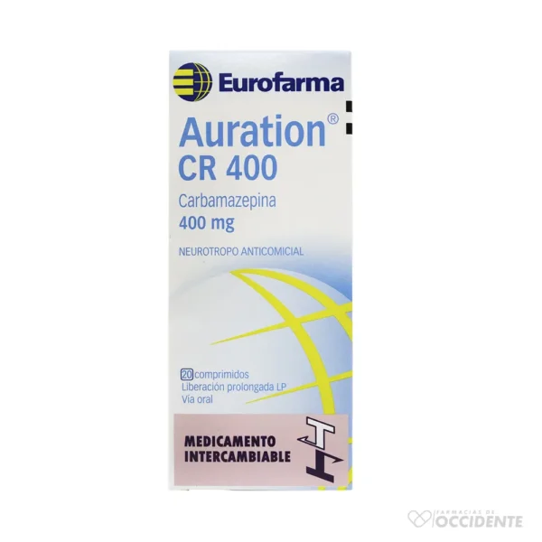 AURATION CR COMPRIMIDOS 400MG x 20