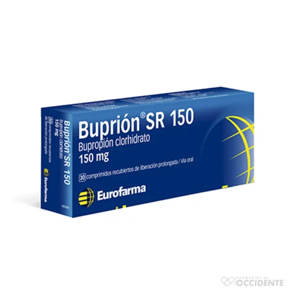 BUPRION SR COMPRIMIDOS 150MG X 30