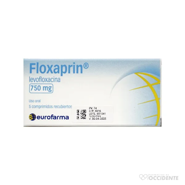 FLOXAPRIN COMPRIMIDOS 750MG x 5