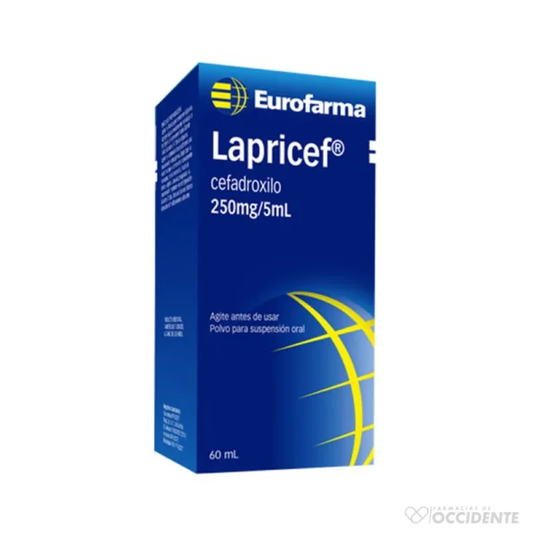 LAPRICEF SUSPENSION 250ML x 60ML