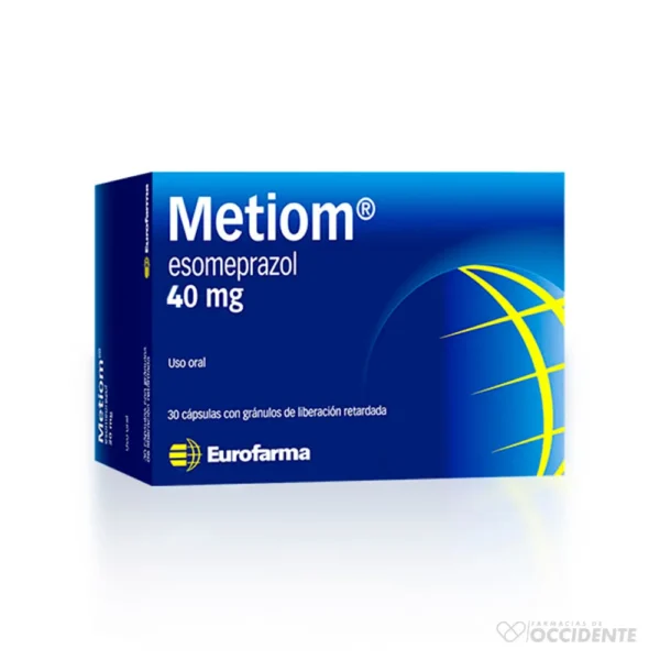 METIOM CAPSULAS 40MG x 30