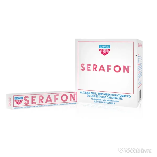 SERAFON AMPOLLAS X 1 (CAJA DE 15 AMP)