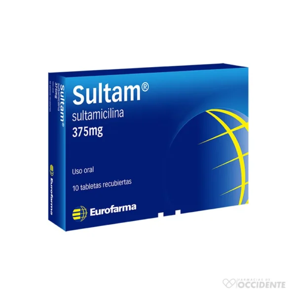 SULTAM CAPSULAS 375MG X 10