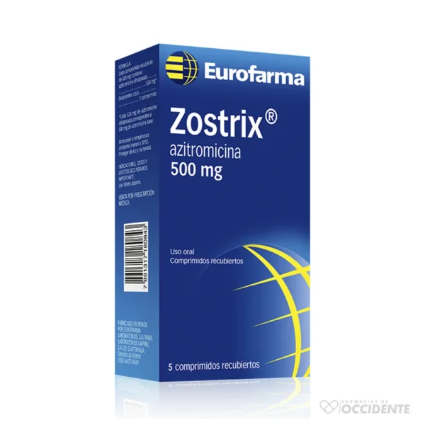 ZOSTRIX COMPRIMIDOS 500MG X 5