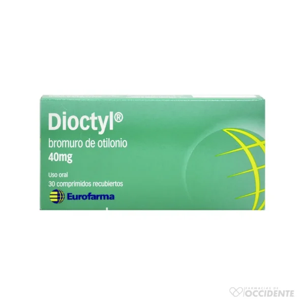 DIOCTYL COMPRIMIDOS 40MG x 30