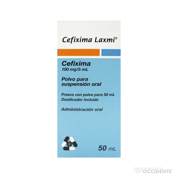 CEFIXIMA SUSPENSION 100 MG X 50 ML LAXMI