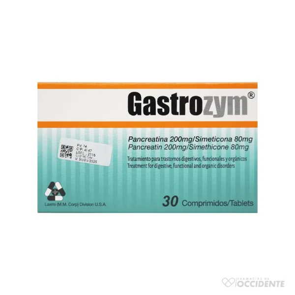 GASTROZYM TABLETAS X 30