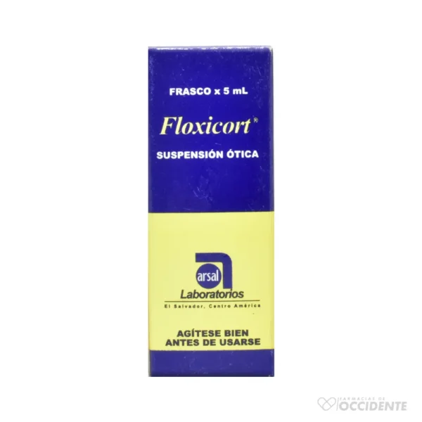 FLOXICORT SUSPENSION GOTAS OTICAS x 5ML