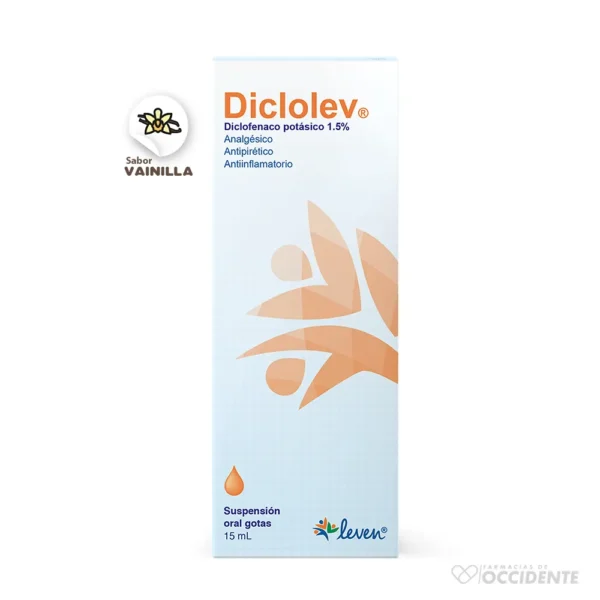 DICLOLEV GOTAS 1.5% X 15ML