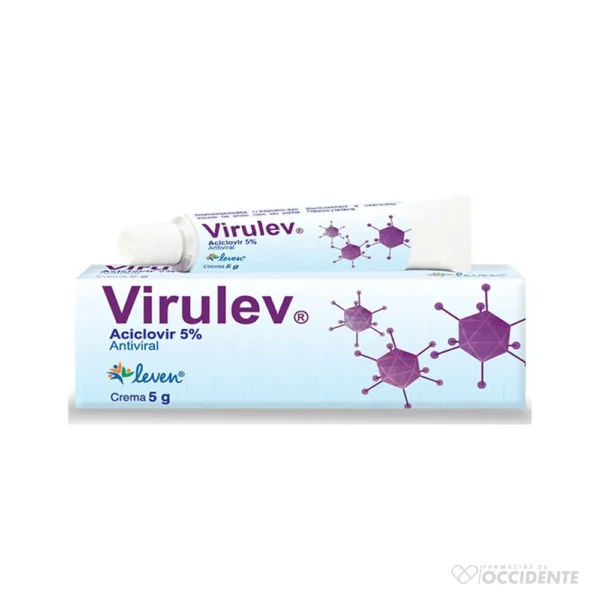 VIRULEV CREMA TOPICA 5% X 5 GRS