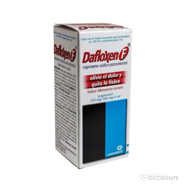 DAFLOXEN SUSPENSION 125 MG 100 ML.