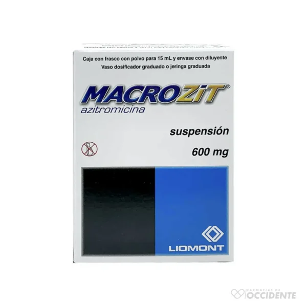 MACROZIT SUSPENSION 600 MG 15 ML