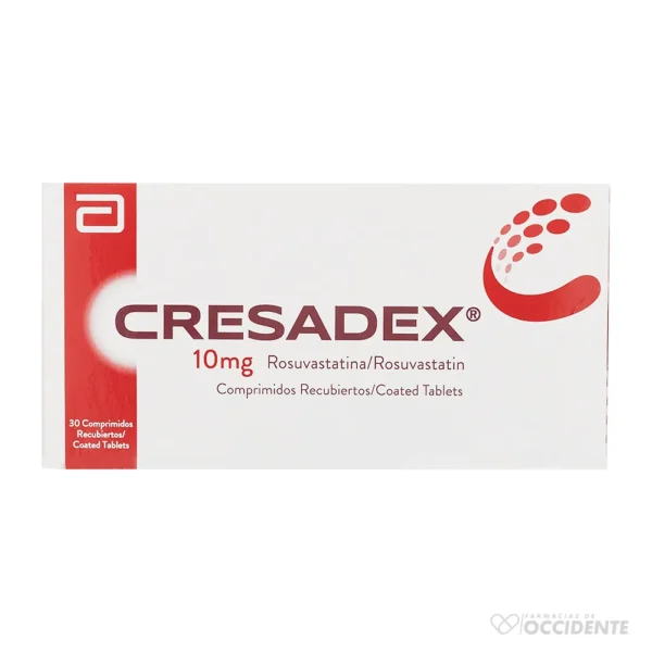 CRESADEX 10MG X 30 COMPRIMIDOS