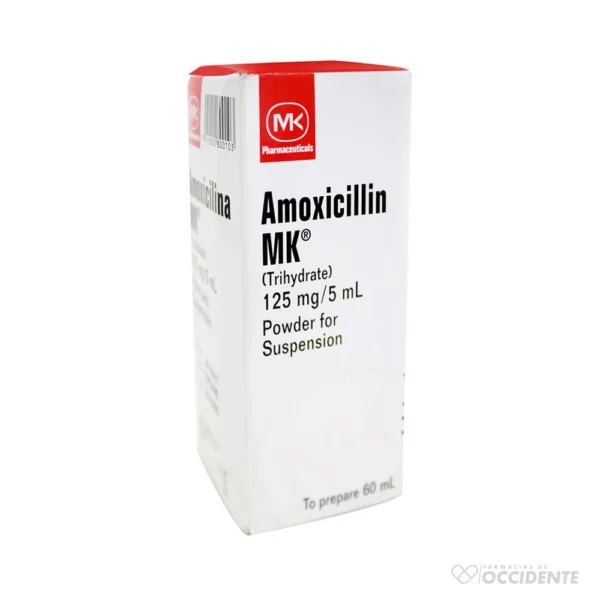 AMOXICILINA MK 125MG X 60ML