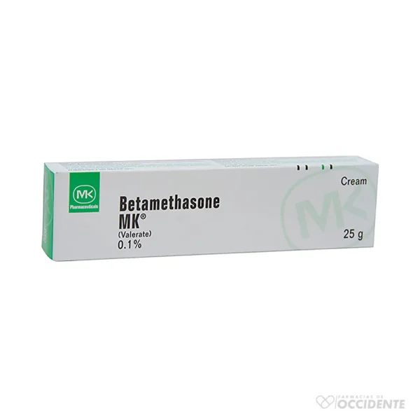 BETAMETASONA MK TUBO 0.1% X 25 G