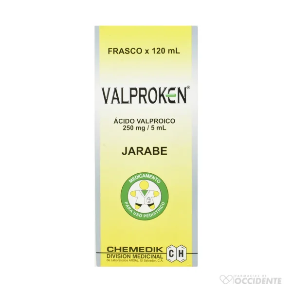 VALPROKEN JARABE 250MG X 120ML