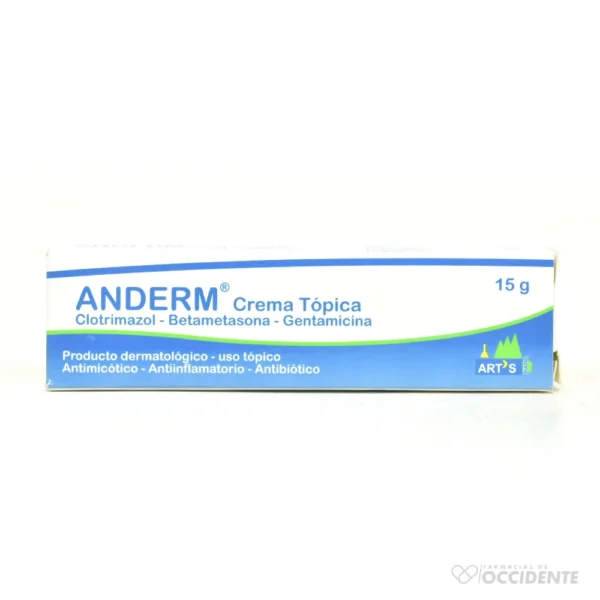 ANDERM CREMA TUBO X 15G