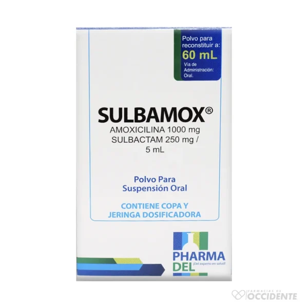 SULBAMOX POLVO PARA SUSP. X 60ML