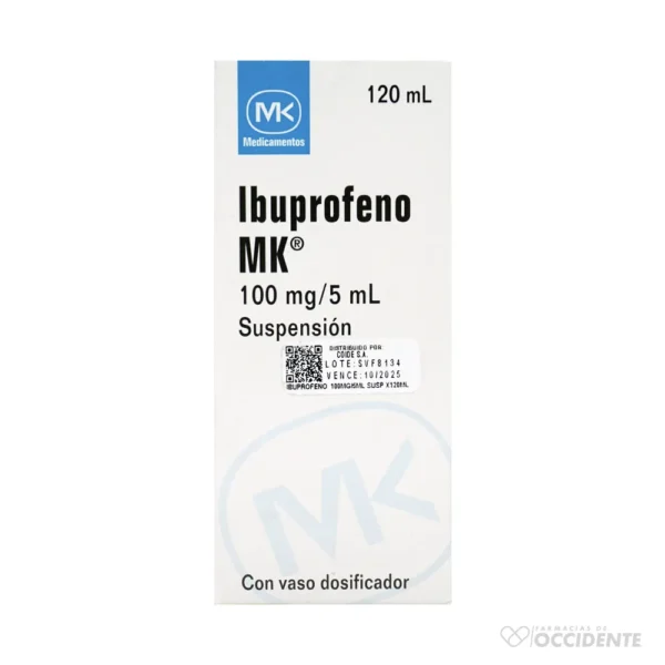 IBUPROFENO MK SUSPENSION X 120ML