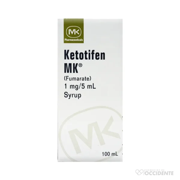 KETOTIFENO MK 1MG.JABX 100ML