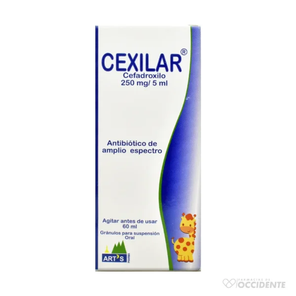 CEXILAR SUSPENSION 250MG/5ML X 60ML