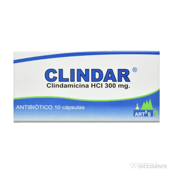 CLINDAR CAPSULAS 300MG X 10