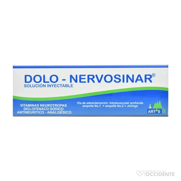 DOLO-NERVOSINAR AMPOLLAS X 1