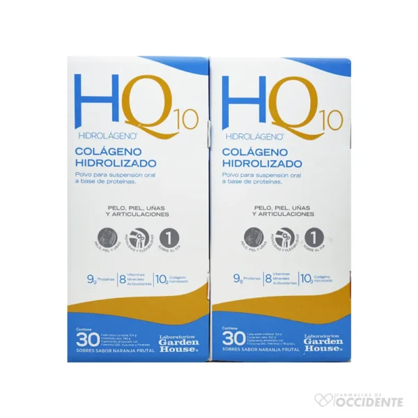 HIDROLAGENO Q10 SOBRES 10G x 30 (DUOPACK)