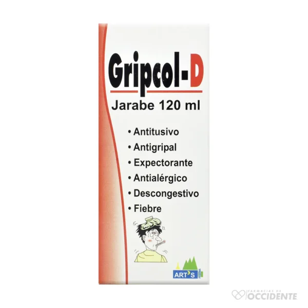 GRIPCOL-D JARABE x 120ML