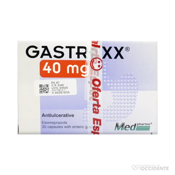 GASTREXX CAPSULAS 40MG x 30 + 15 Promo