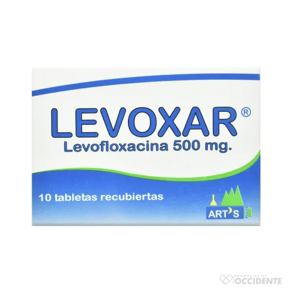 LEVOXAR TABLETAS 500MG X 10