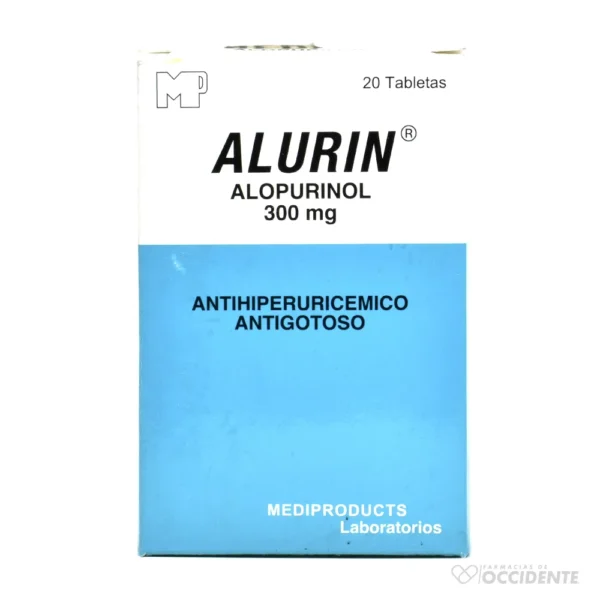 ALURIN X 20 TABLETAS