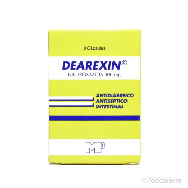 DEAREXIN CAPSULAS 400MG X 8