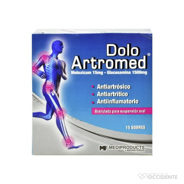 DOLO ARTROMED 15/1500MG SOBRES X 15