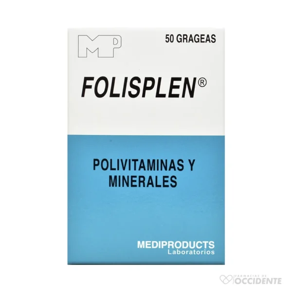 FOLISPLEN GRAGEAS X 50