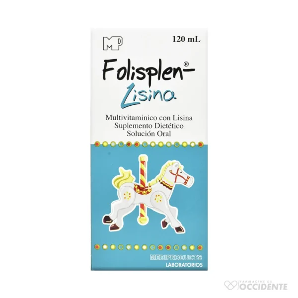 FOLISPLEN LISINA SOLUCION ORAL x 120ML