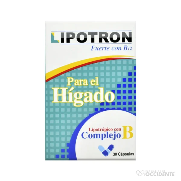 LIPOTRON X 30 CAPSULAS