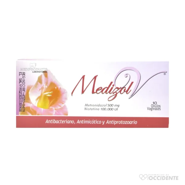 MEDIZOL V OVULO VAGINAL X 10