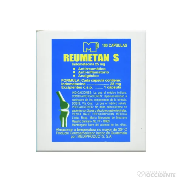 REUMETAN S CAPSULAS X 10 (CAJA 10 BLISTER)