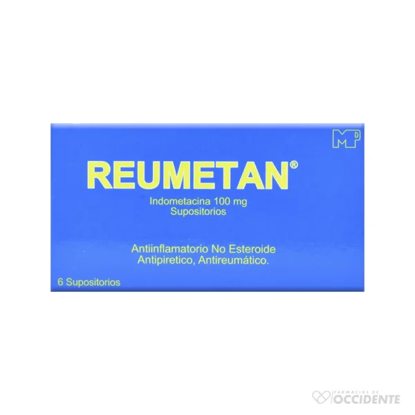 REUMETAN SUPOSITORIO 100MG x 6