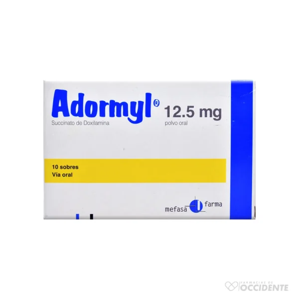 ADORMYL SOBRES 12.5MG X 10