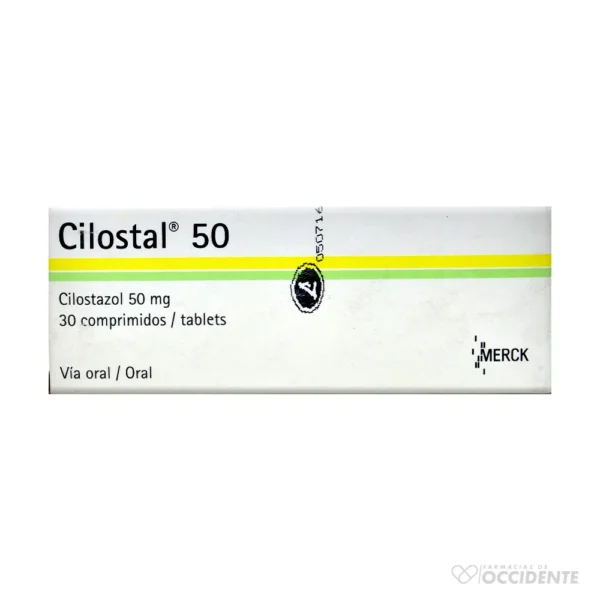 CILOSTAL TAB 50MG X 30