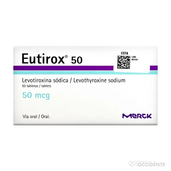 EUTIROX 50MCG X 50 TAB.